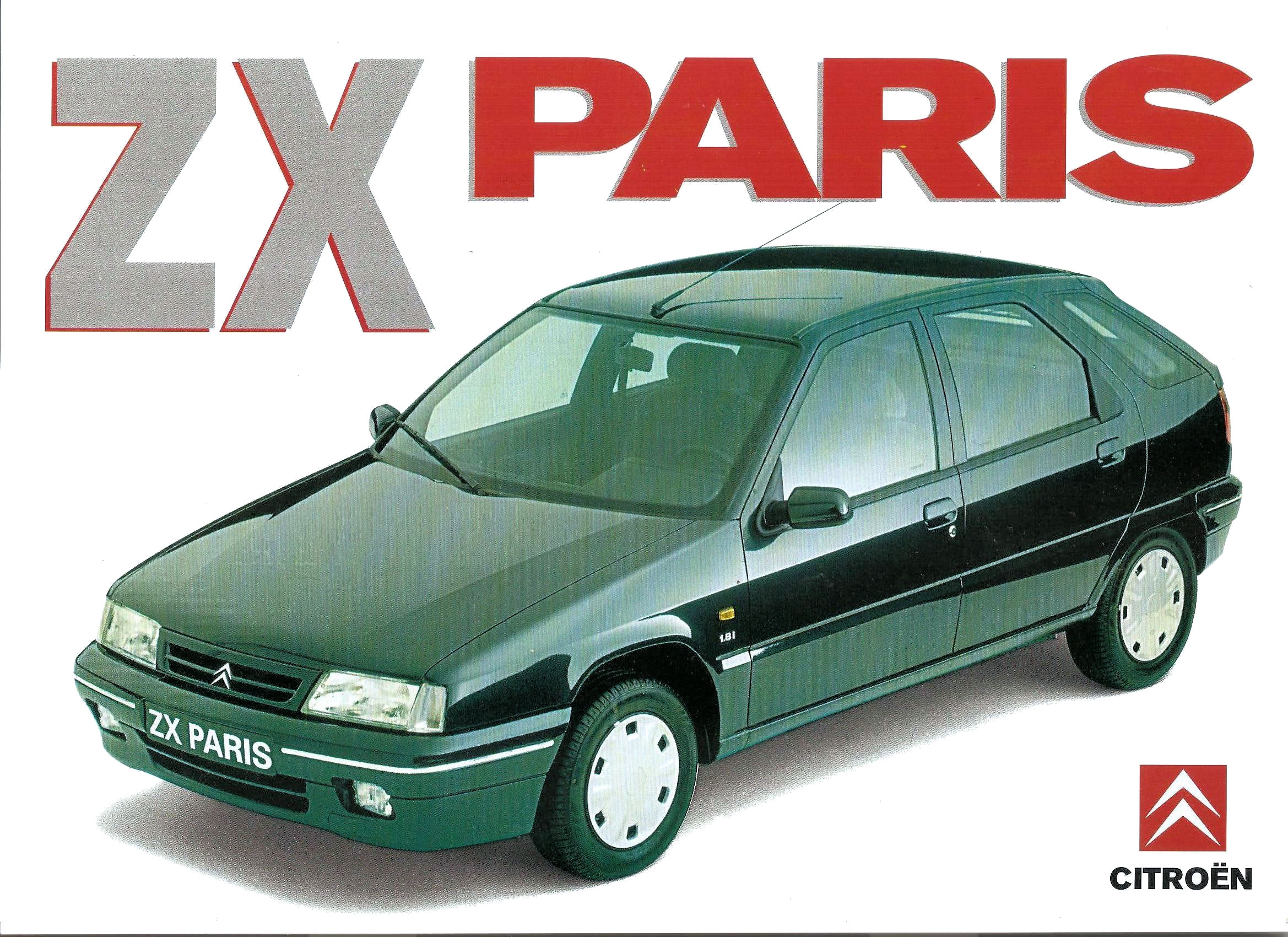 Citroen XM & ZX brochure Citroen XM & ZX brochure